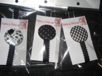 Portachupetes Negros